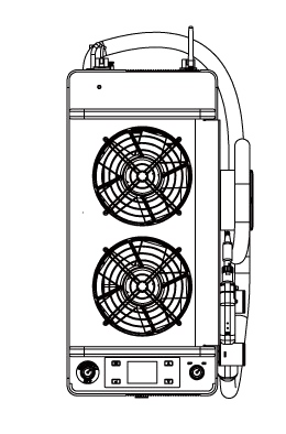 Интеллектуальный ручной лазерный сварочный аппарат 3в1 TEKTON AAC Active Air Cooling